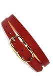 Mirrored C Buckle Belt