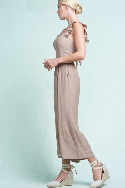Back Tie Jumpsuit