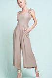 Back Tie Jumpsuit