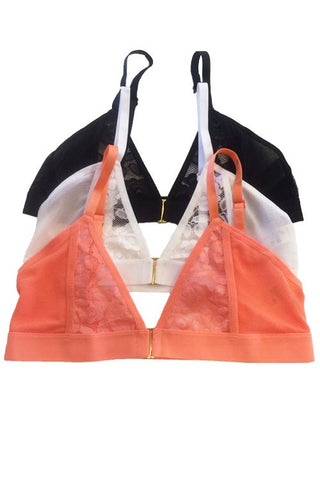 Coral Lace Bralette