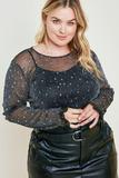 Seeing Stars Mesh Top