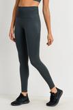 Textured stretchy leggings