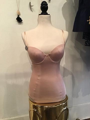 Lace-trim shaper bodysuit