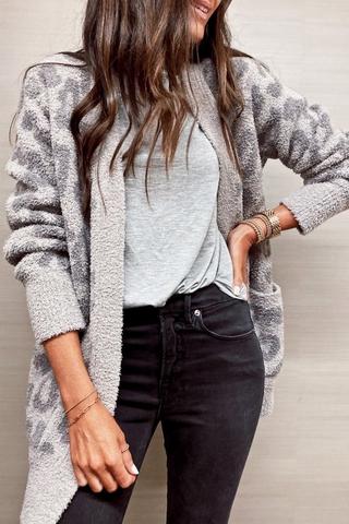 Leopard cardigan