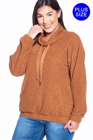 Plush Shearling Pullover