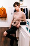 Sequin Pencil Skirt - Lika Love