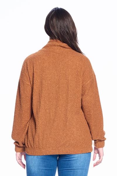 Plush Shearling Pullover