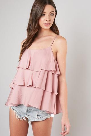 Ruffle my feather top